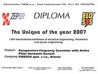ELOSYS 2007 - Unikát roka (Anglický)