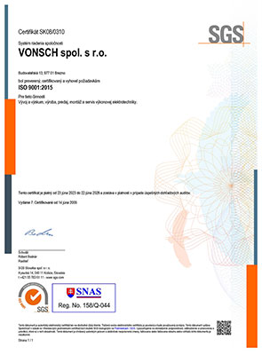 SGS - ISO 9001:2015